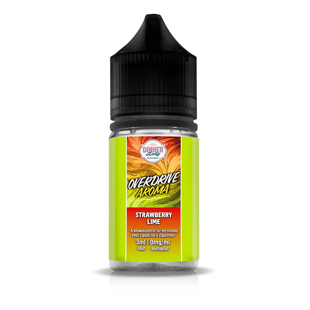 Dinner Lady Overdrive - Strawberry Lime 3ml Aroma Longfill