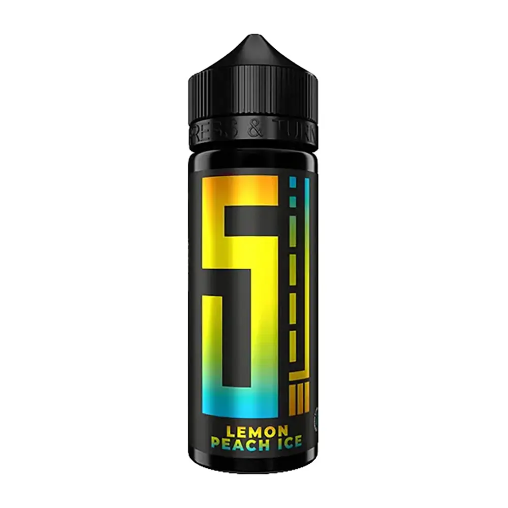 5EL Lemon Peach Ice 10ml Aroma in 120ml Flasche 5EL Lemon Peach Ice 10ml Aroma in 120ml Flasche