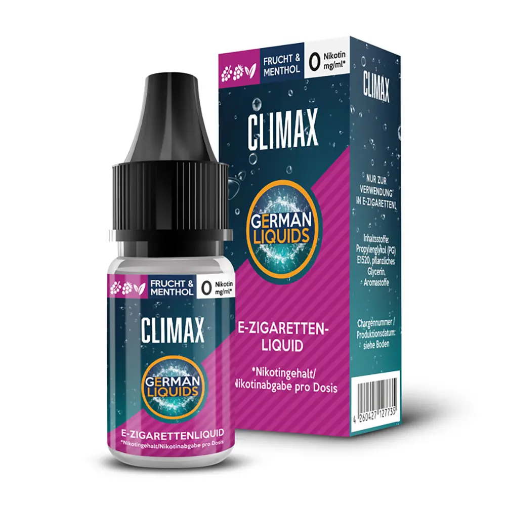 German Liquids Liquid - German s CLIMAX - 0mg German Liquids Liquid - German s CLIMAX - 0mg