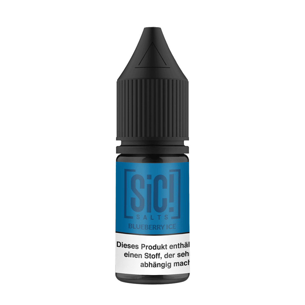 SIC Nikotinsalz - Blueberry Ice -10ml Liquid 20mg 