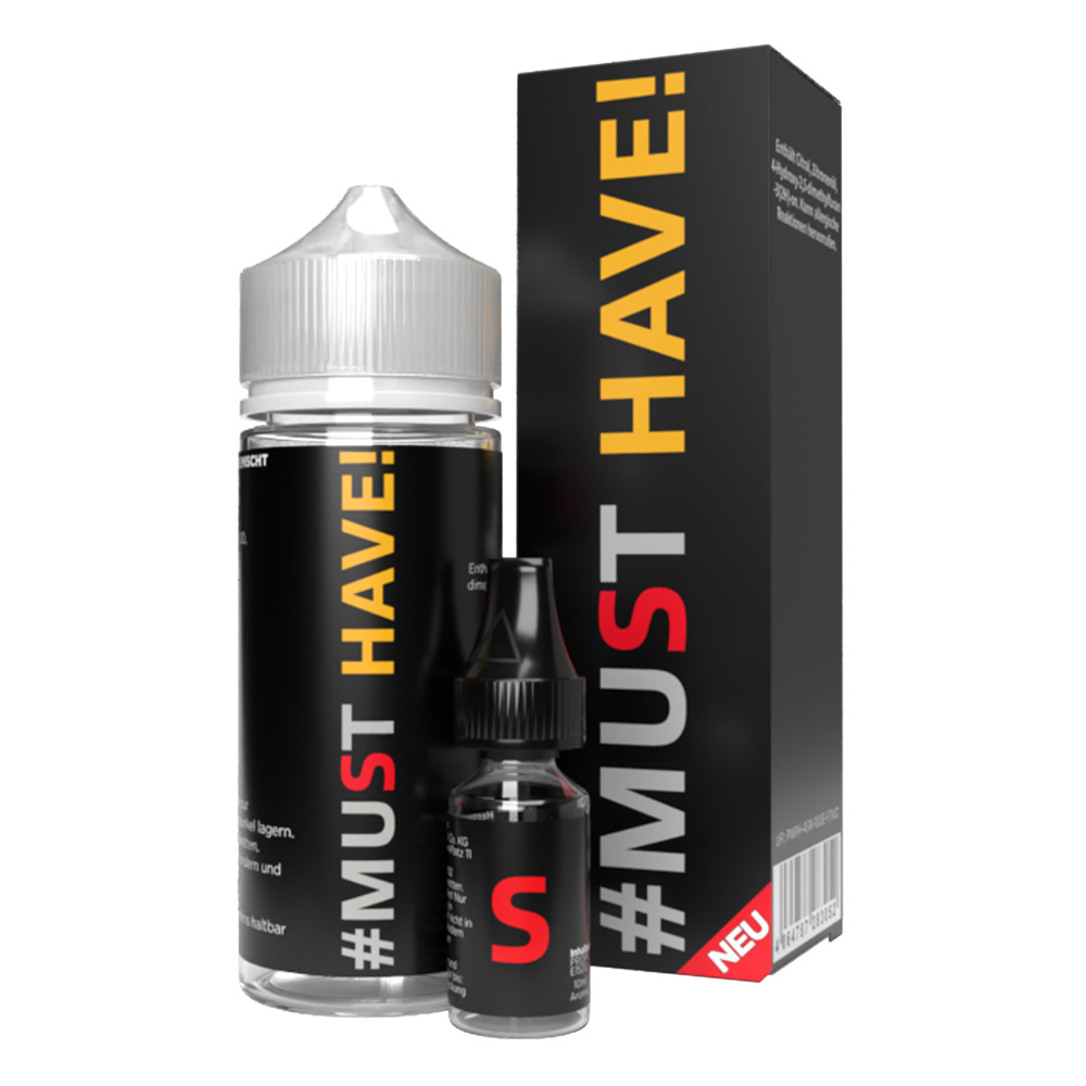 MUST HAVE S Aroma 10ml in 120ml Flasche 