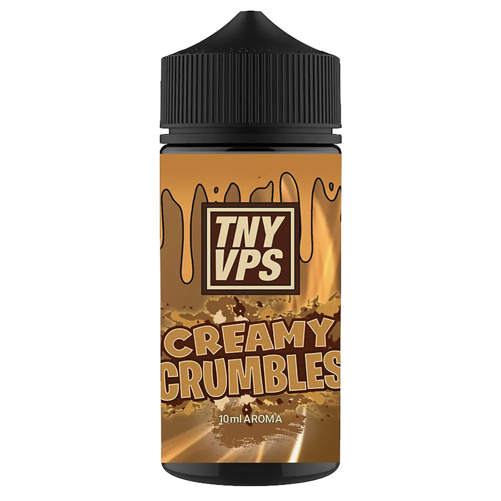 Tony Vapes Aroma Longfill - Creamy Crumbles - 10ml in 100ml Flasche 