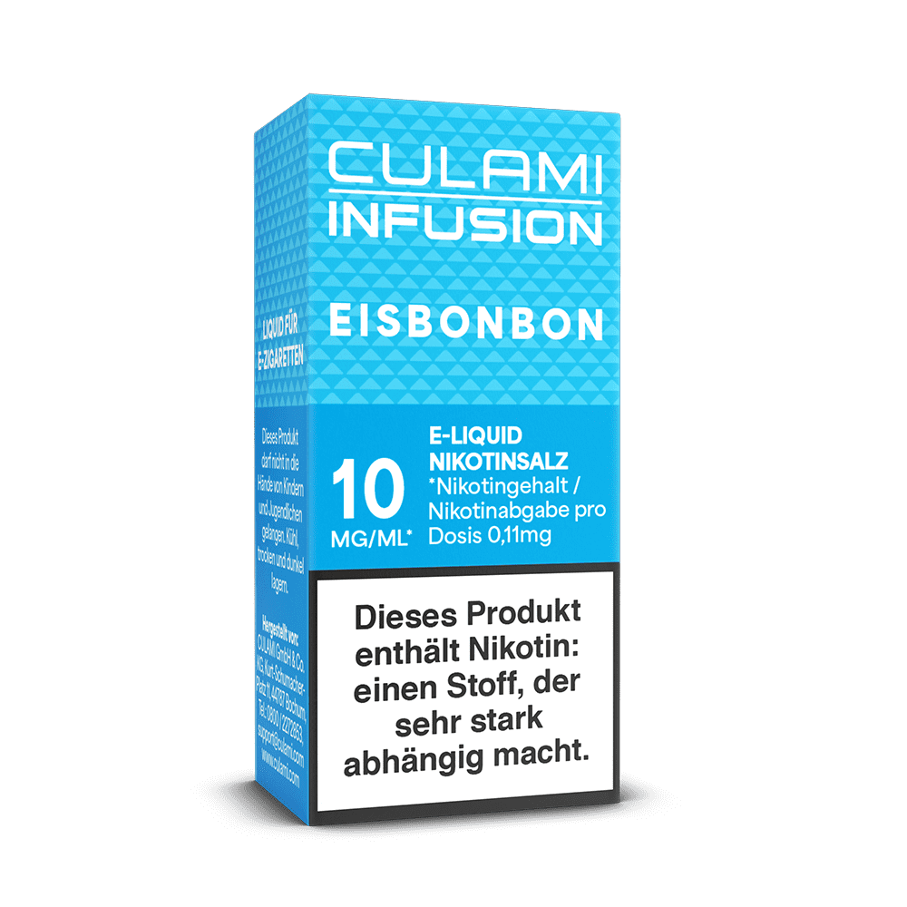 Culami Infusion Nikotinsalz - Eisbonbon - Liquid 10mg 10ml 