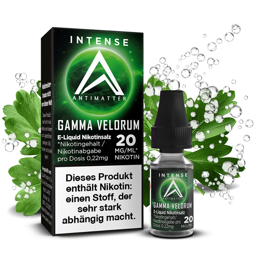 Antimatter Intense Nikotinsalz - Gamma Velorum - 20mg 10ml Liquid Antimatter Intense Nikotinsalz - Gamma Velorum - 20mg 10ml Liquid