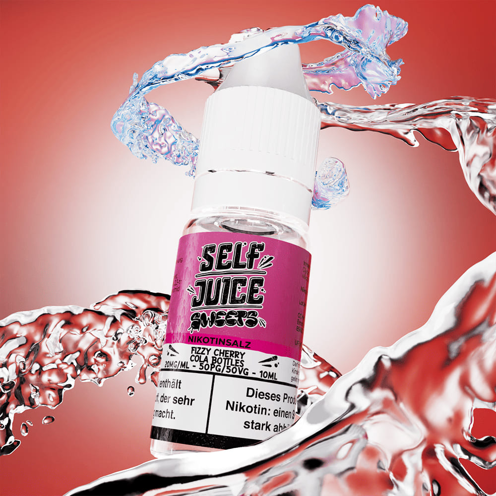 Self Juice Nikotinsalz - Fizzy Cherry Cola Bottles - 10ml Liquid 20mg 