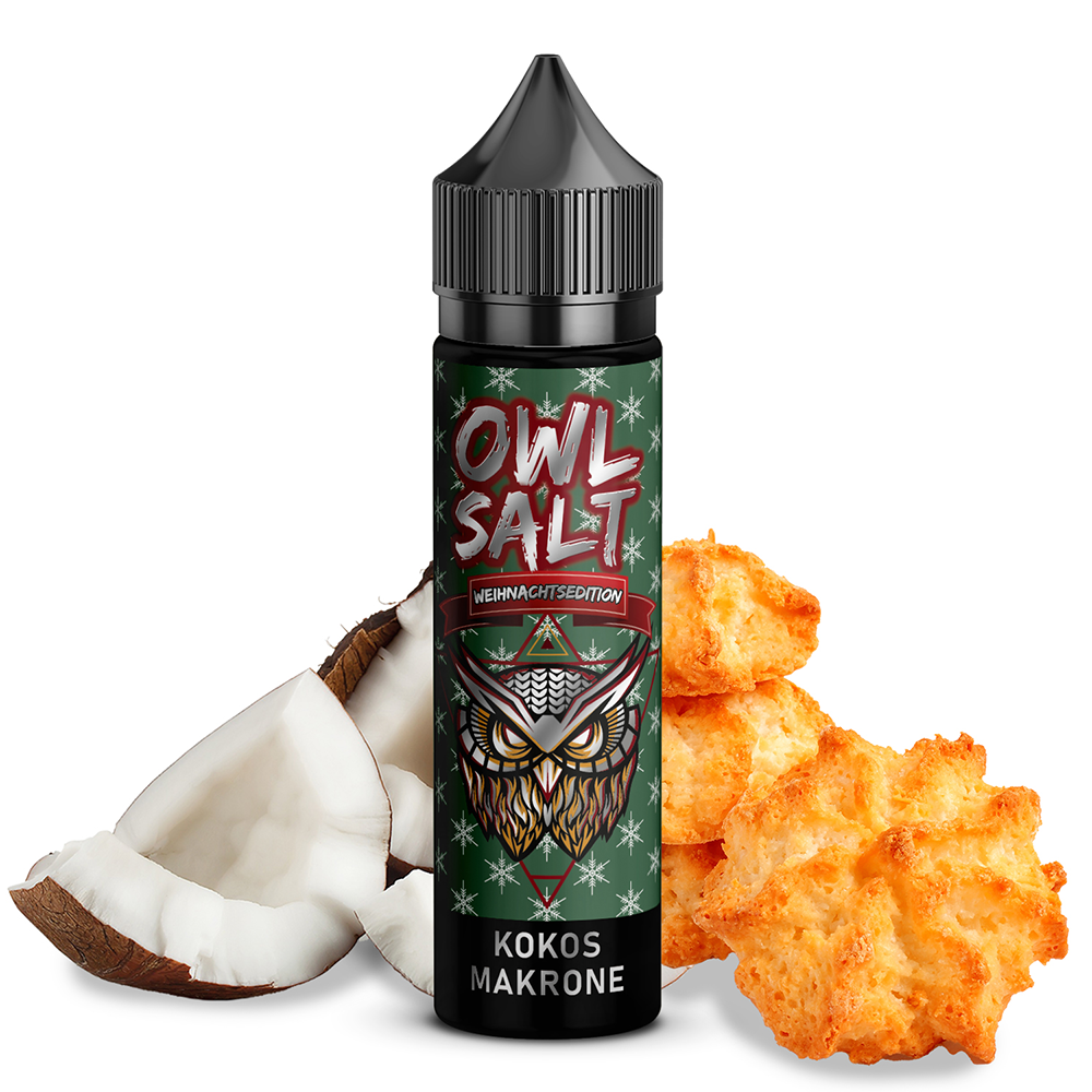 OWL Salt Aroma - Kokos Makrone - 10ml