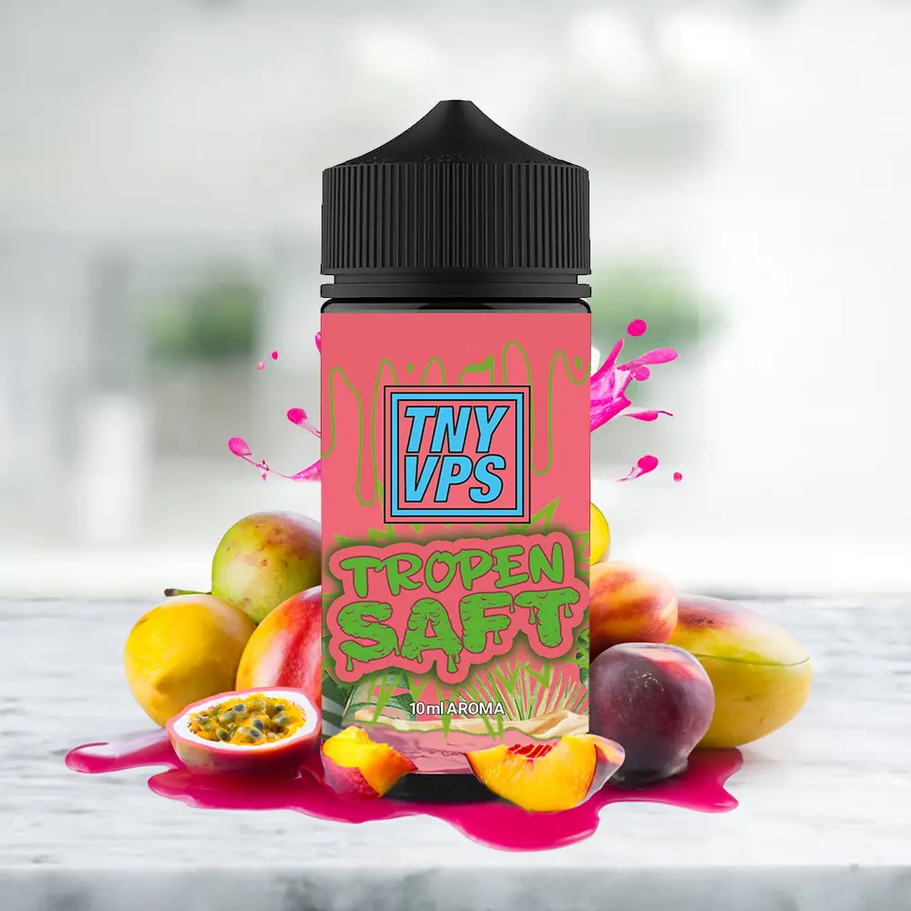 Tony Vapes Aroma Longfill - Tropen Saft - 10ml in 100ml Flasche Tony Vapes Aroma Longfill - Tropen Saft - 10ml in 100ml Flasche