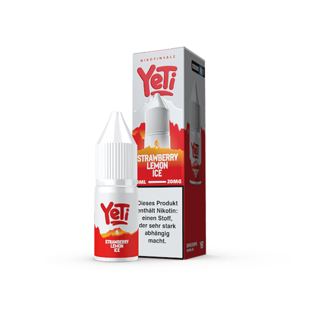 Yeti Summit Nikotinsalz - Strawberry Lemon Ice - Overdosed 10ml Liquid 20mg 