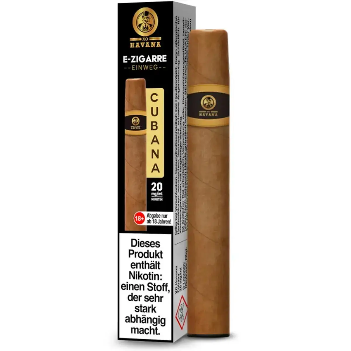 XO Havana Cigar Vape Cubana 20mg