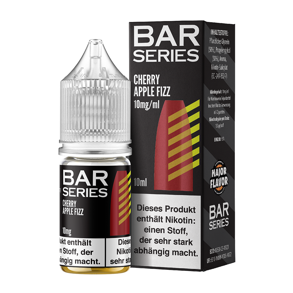 Bar Series Nikotinsalz - Cherry Apple Fizz - Liquid 10ml 10mg 