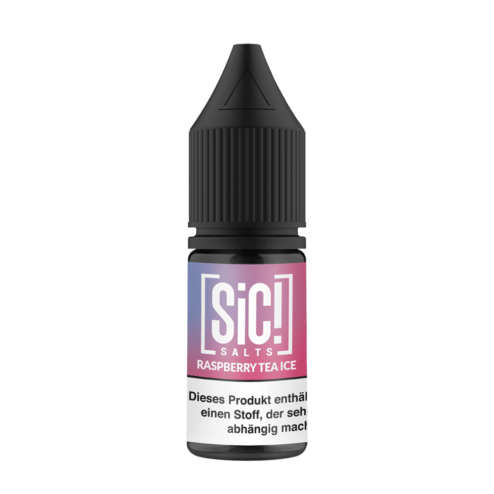 SIC Nikotinsalz - Raspberry Tea Ice -10ml Liquid 20mg 