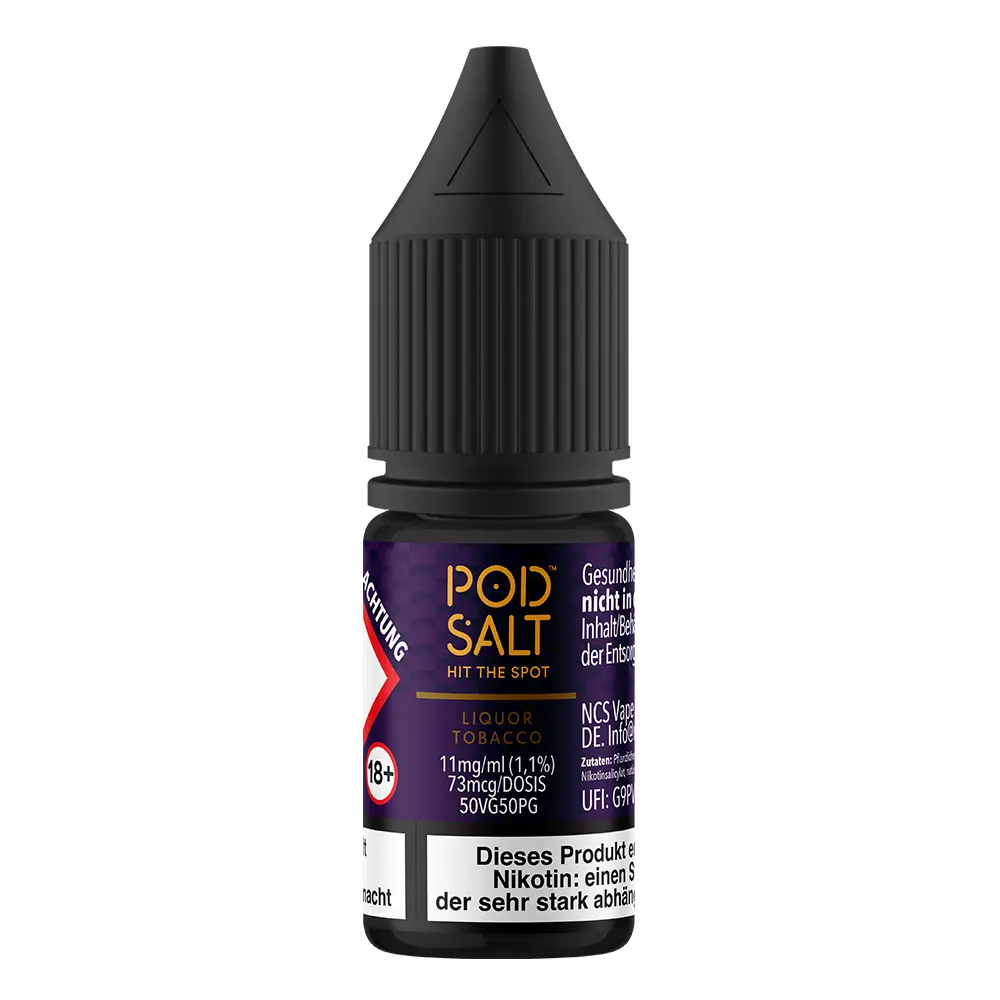 Pod Salt Origin Nikotinsalz - Liqour Tobacco - Liquid 11mg 10ml 