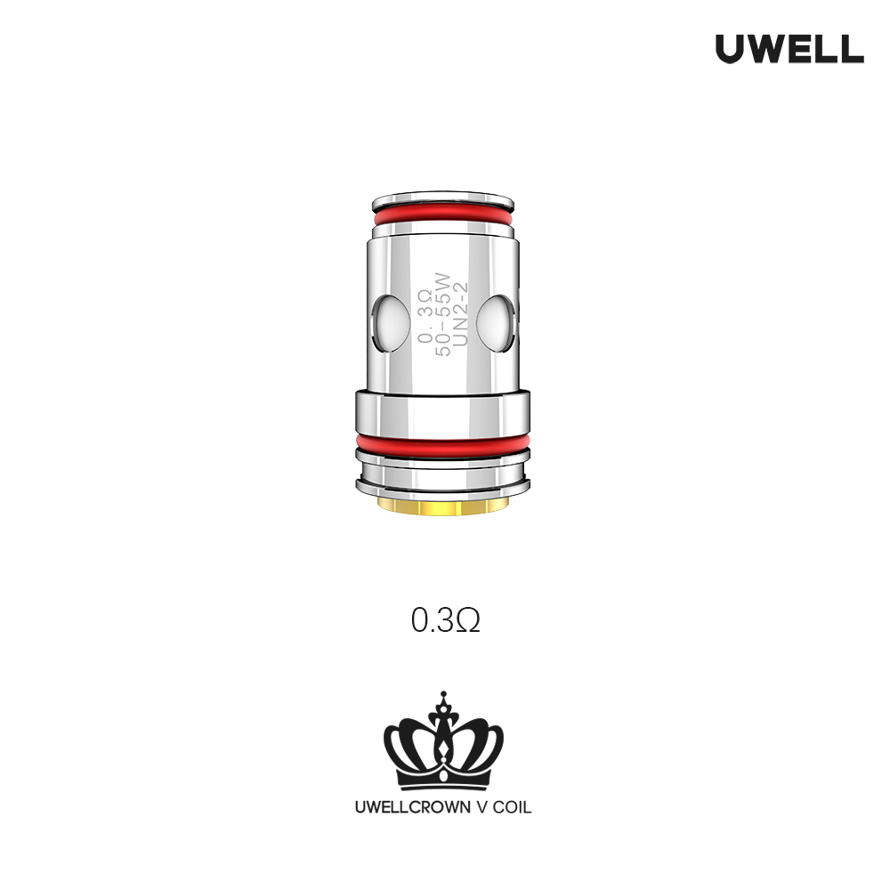 Uwell Crown V 5 Verdampferkopf 0,3 Ohm Uwell Crown V 5 Verdampferkopf 0,3 Ohm