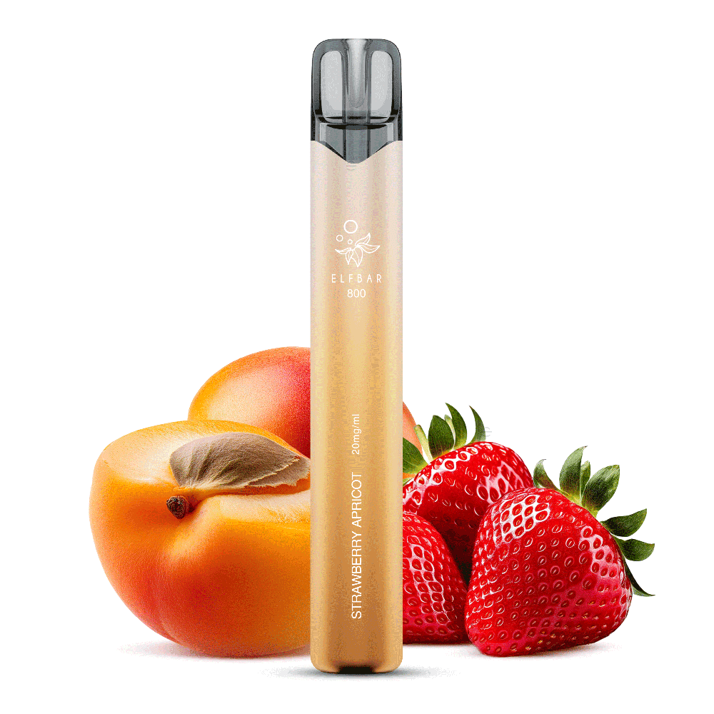 Elfbar 800 Einweg E-Zigarette - Strawberry Apricot - 20mg  C