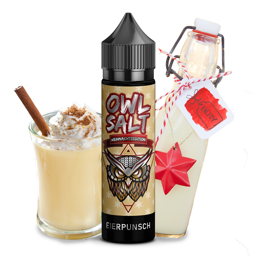 OWL Salt Aroma - Eierpunsch - 10ml OWL Salt Aroma - Eierpunsch - 10ml