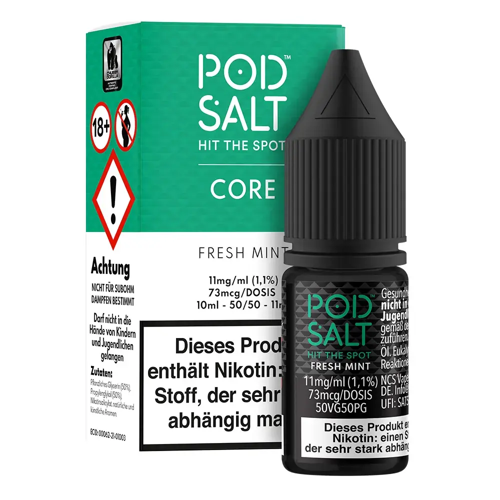 Pod Salt Core Fresh Mint 10ml 11mg 