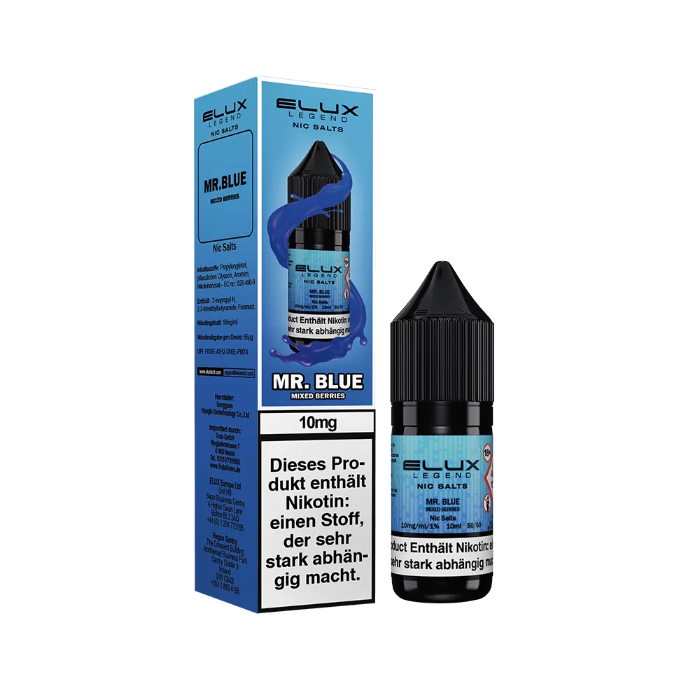 Elux - Mr. Blue 10ml Nikotinsalz Liquid