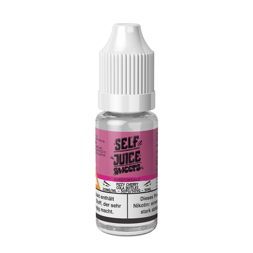 Self Juice Nikotinsalz - Fizzy Cherry Cola Bottles - 10ml Liquid 20mg 