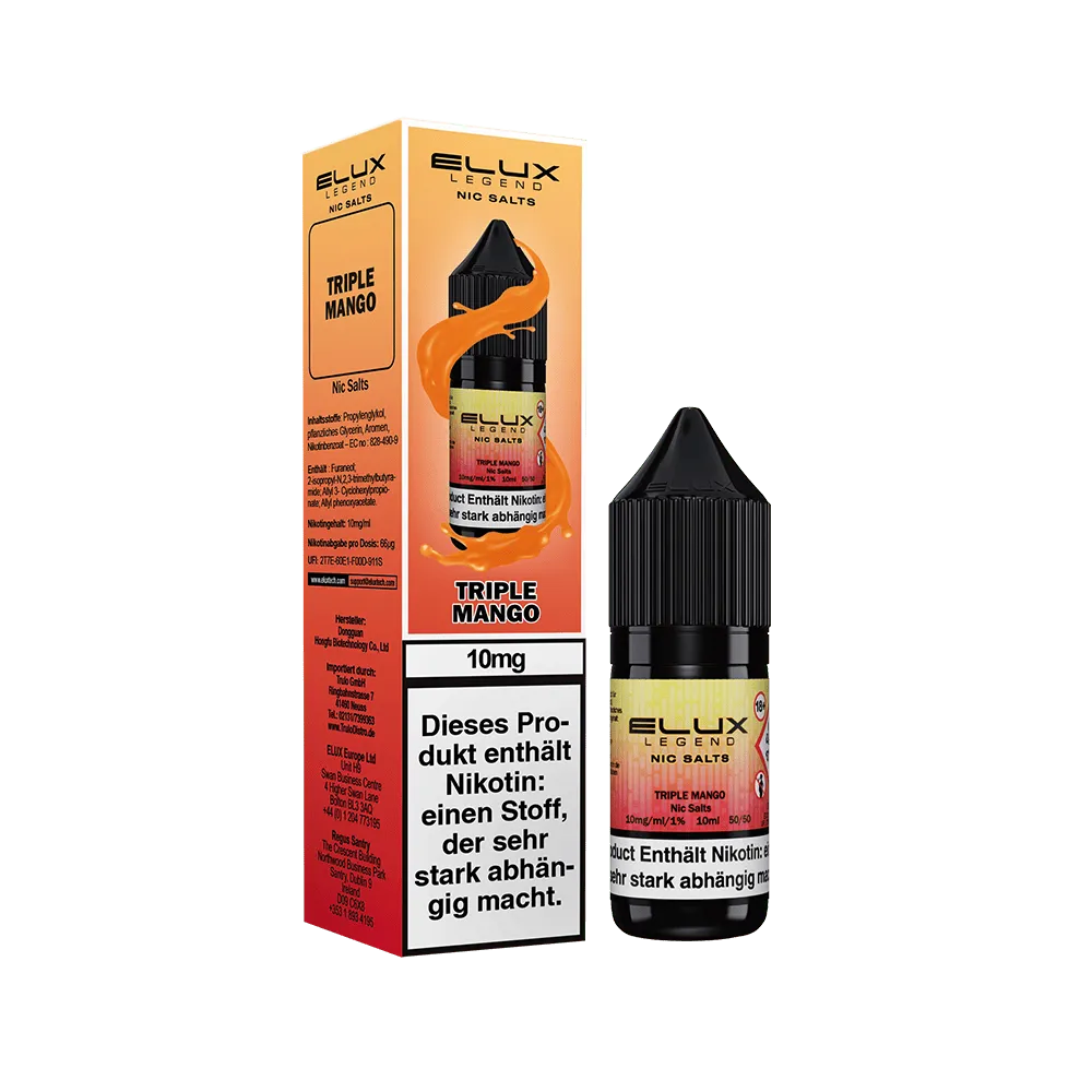 Elux - Triple Mango 10ml Nikotinsalz Liquid