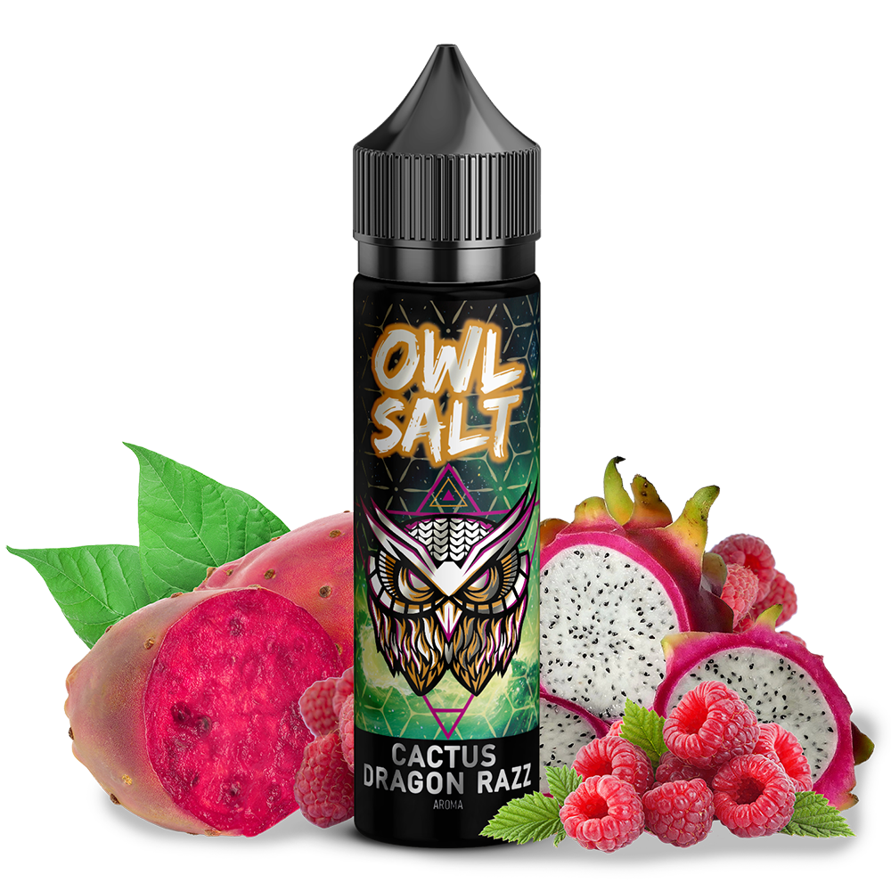 OWL Salt Aroma Longfill - Cactus Dragonfruit Razz - 10ml in 60ml Flasche  C