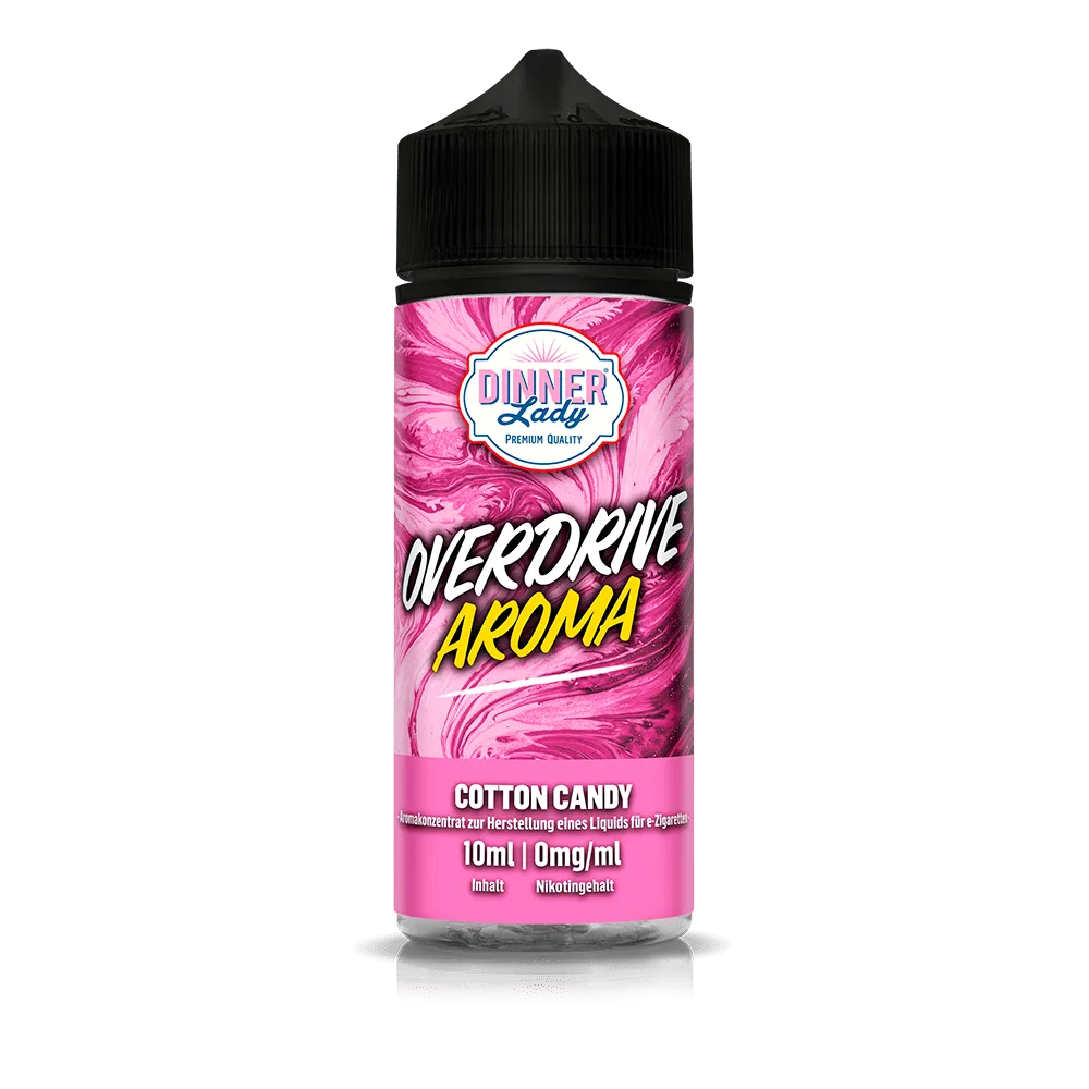 Dinner Lady Overdrive - Cotton Candy 10ml Aroma Longfill