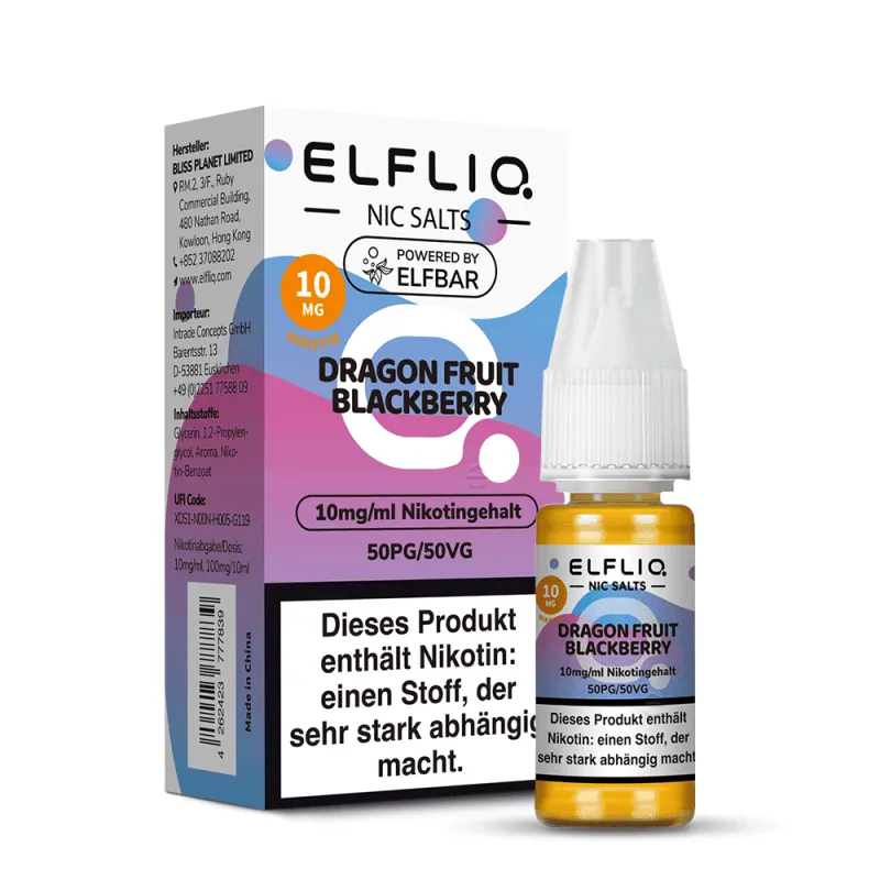 Dragon Fruit Blackberry 10ml Nikotinsalz Liquid