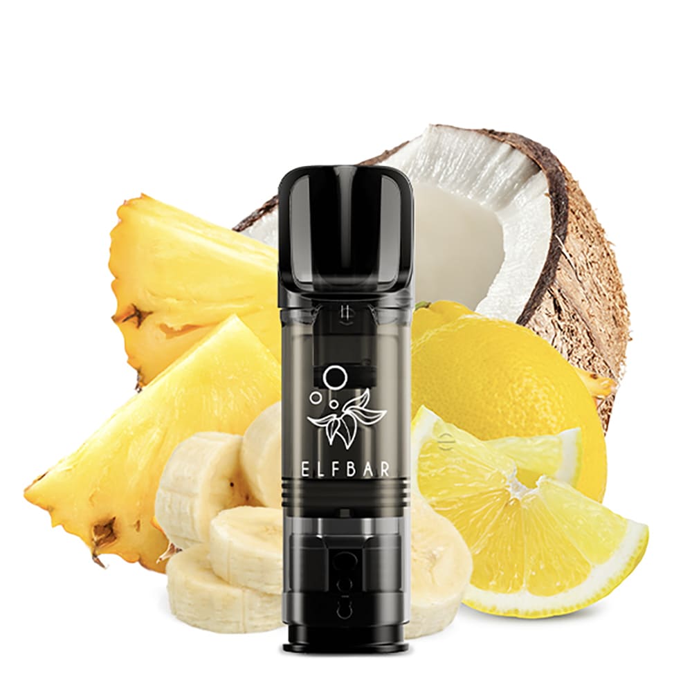 2x Elfbar Elfa Einweg Pod - Tropical Fruit - 0mg 2ml  2x Elfbar Elfa Einweg Pod - Tropical Fruit - 0mg 2ml