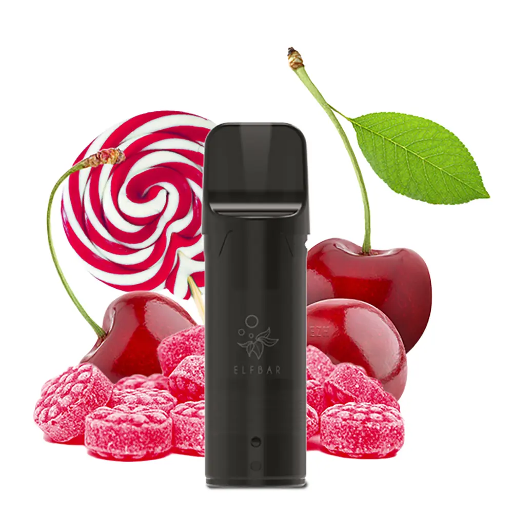 Elfbar Elfa Einweg Pod - Cherry (Cherry Candy) - 20mg Nikotinsalz 2ml Elfbar Elfa Einweg Pod - Cherry (Cherry Candy) - 20mg Nikotinsalz 2ml