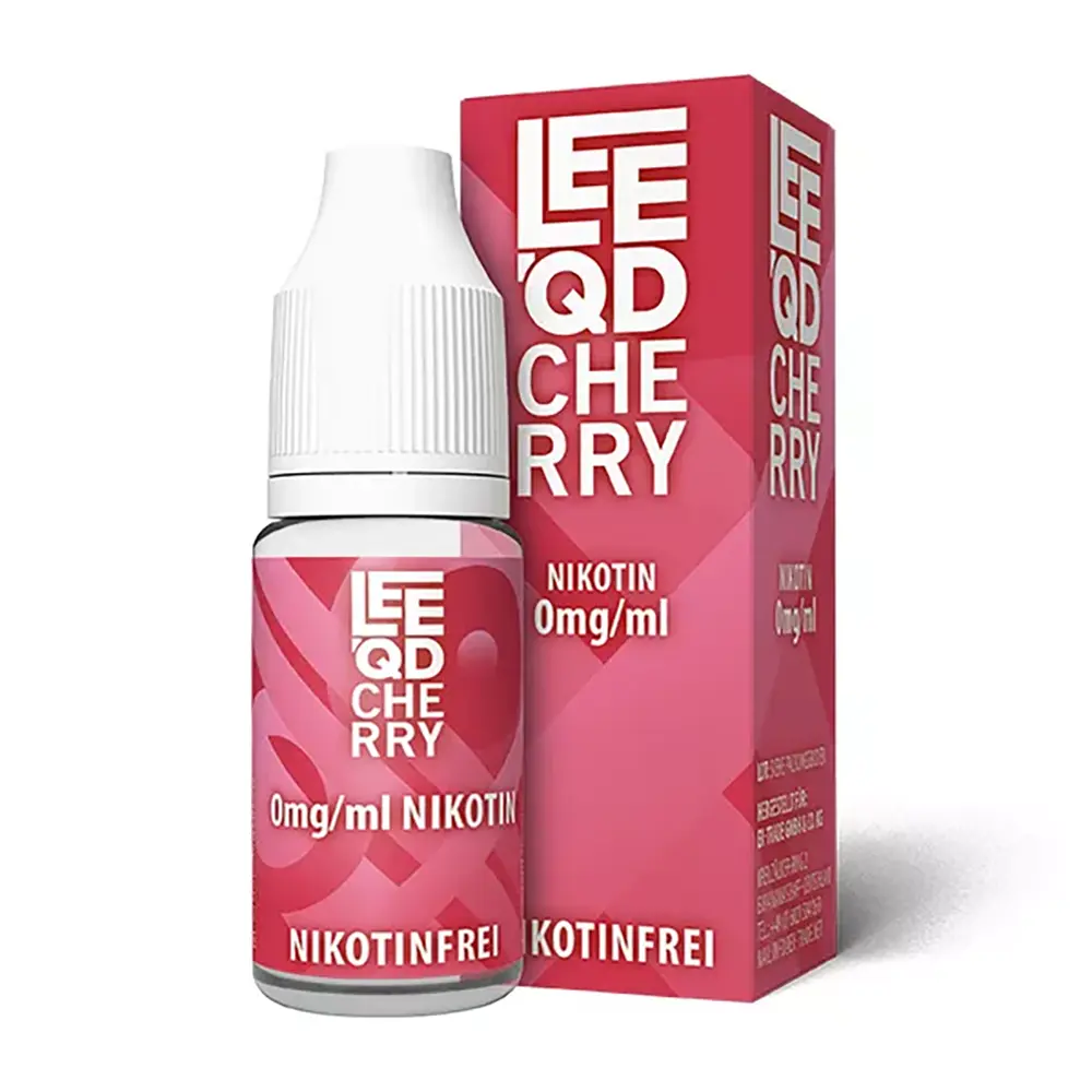 LEEQD Fruits Cherry 10ml 0mg Liquid  LEEQD Fruits Cherry 10ml 0mg Liquid