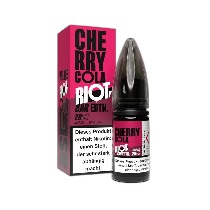 Riot Squad Nikotinsalz - Cherry Cola - Liquid 20mg 10ml 