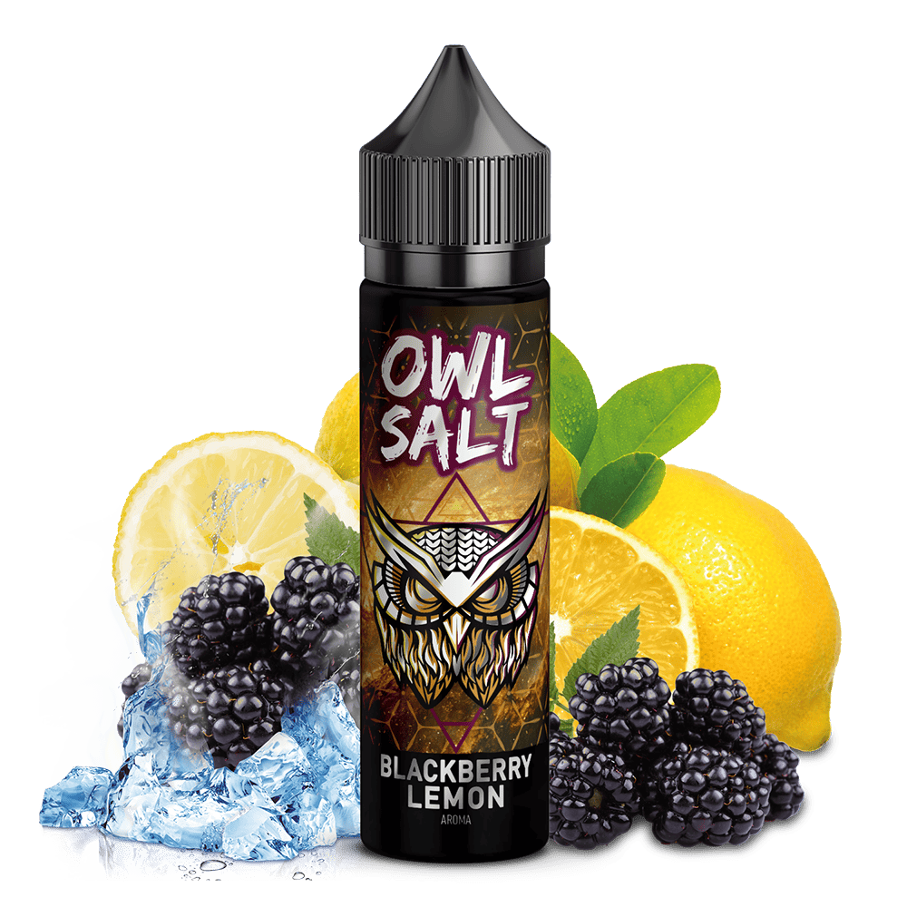 OWL Salt Aroma Longfill - Blackberry Lemon - 10ml in 60ml Flasche C OWL Salt Aroma Longfill - Blackberry Lemon - 10ml in 60ml Flasche C