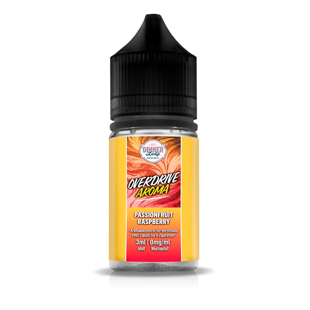Dinner Lady Overdrive - Passionfruit Raspberry 3ml Aroma Longfill