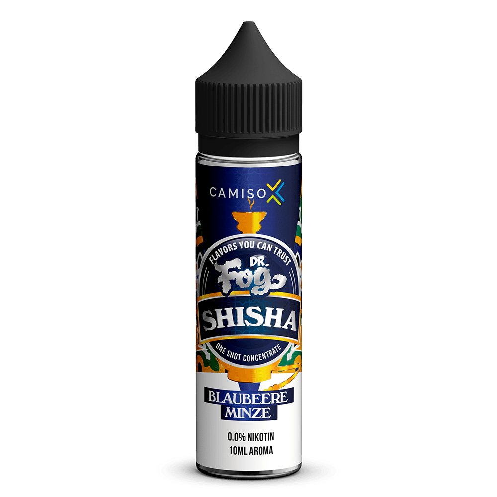 Dr. Fog Aroma Longfill - Blaubeere Minze - 10ml in 60ml Flasche Dr. Fog Aroma Longfill - Blaubeere Minze - 10ml in 60ml Flasche
