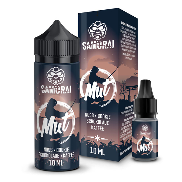 Samurai Mut 10ml Aroma in 120ml Chubby Samurai Mut 10ml Aroma in 120ml Chubby