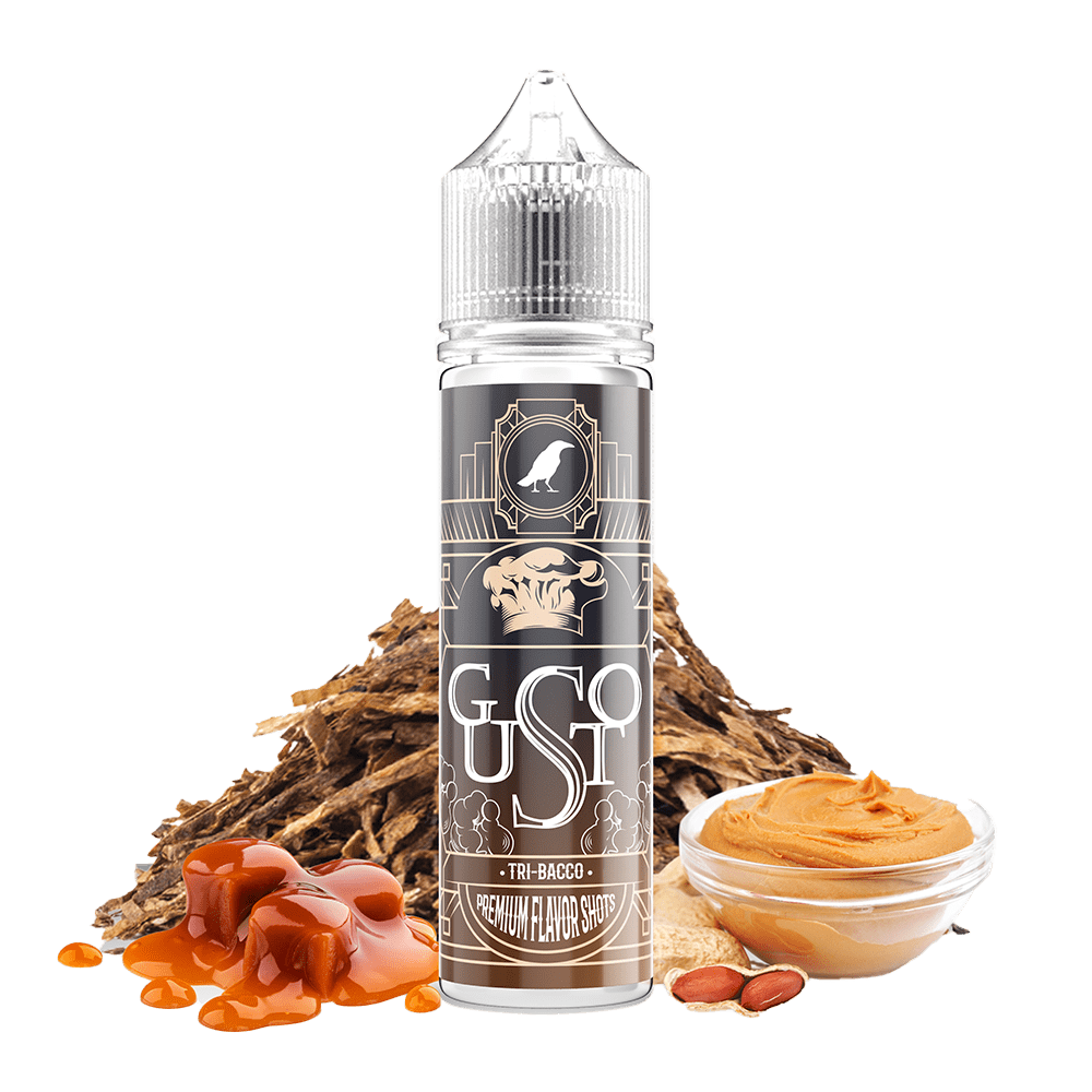 Omerta Aroma Longfill - Gusto Tri-Bacco - 10ml Aroma in 60ml Flasche 