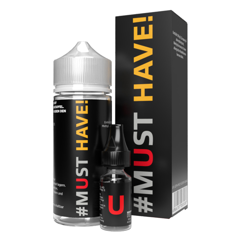 MUST HAVE U Aroma 10ml in 120ml Flasche MUST HAVE U Aroma 10ml in 120ml Flasche