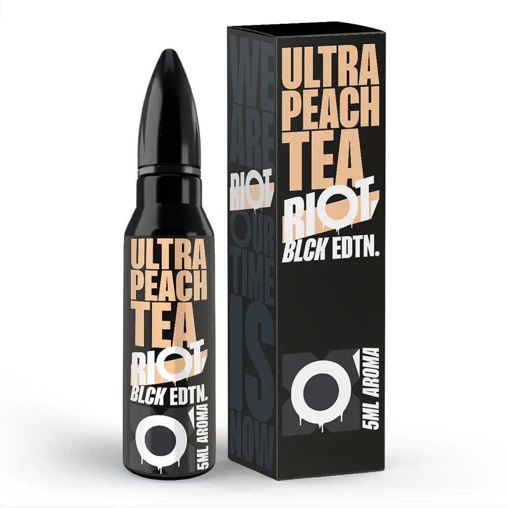 Riot Squad Aroma Longfill - Ultra Peach Tea - 5ml in 60ml Flasche 