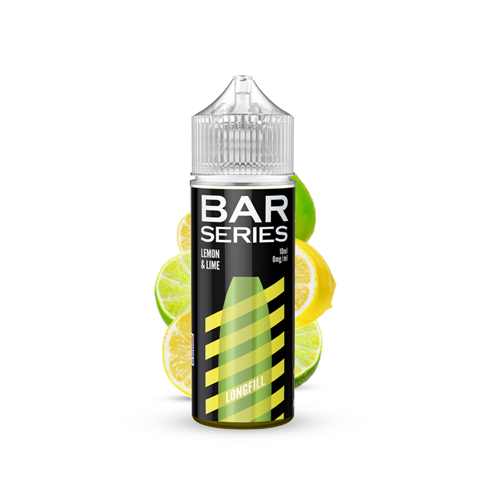 Bar Series Aroma Longfill - Lemon Lime - 10ml in 120ml Flasche 