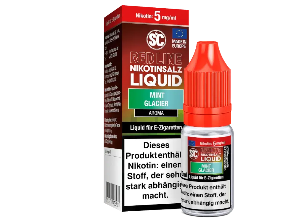 SC Red Line - Mint Glacier 10ml Nikotinsalz Liquid