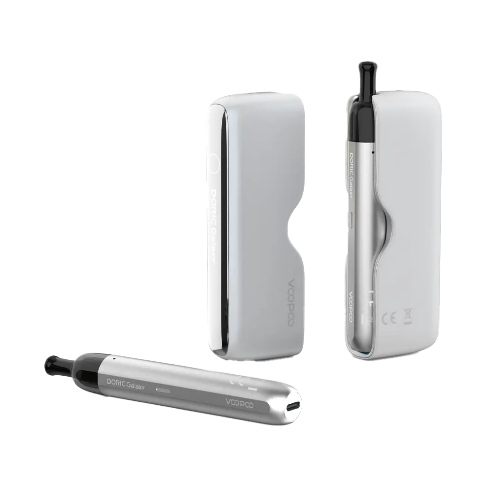 Voopoo Doric Galaxy FullKit Silver & White
