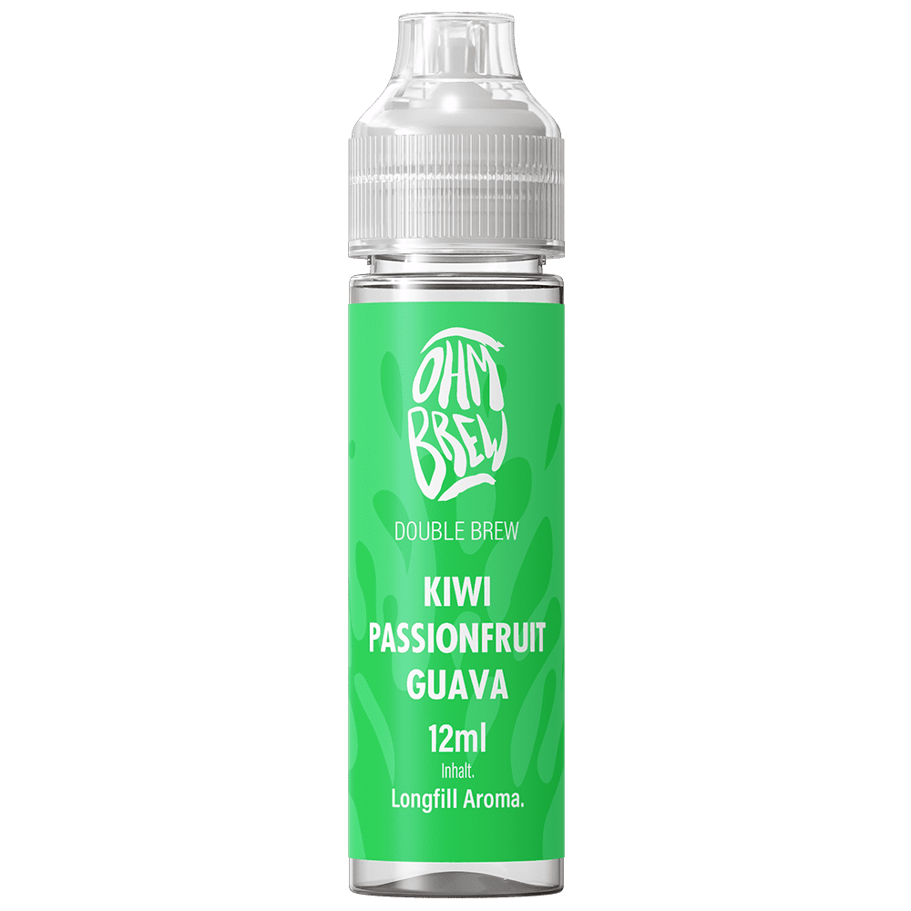 Ohm Brew Aroma Longfill - Kiwi Passionsfrucht Guava - 12ml in 60ml Flasche Ohm Brew Aroma Longfill - Kiwi Passionsfrucht Guava - 12ml in 60ml Flasche