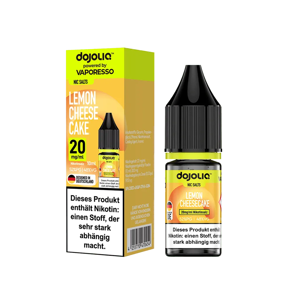 Dojoliq - Lemon Cheesecake 10ml Nikotinsalz Liquid