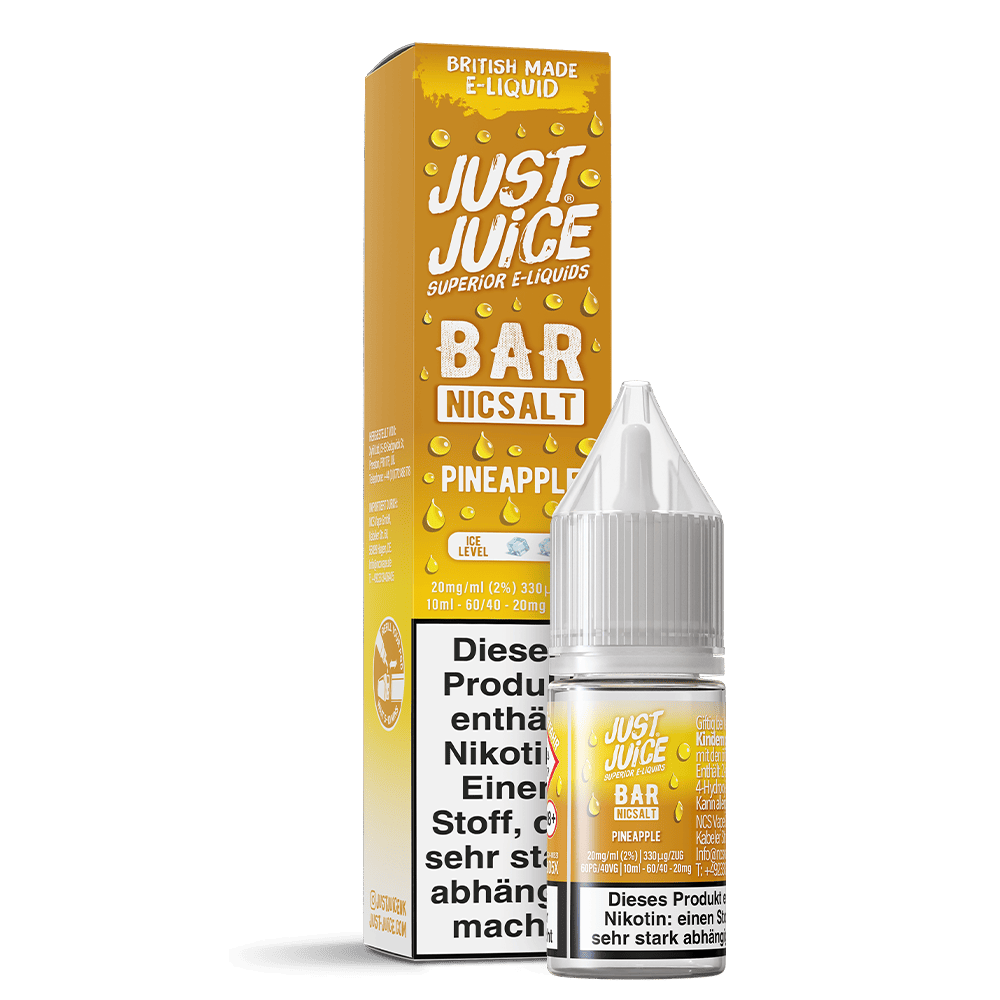 Just Juice Nikotinsalz - Pineapple - 10ml Liquid 20mg  C