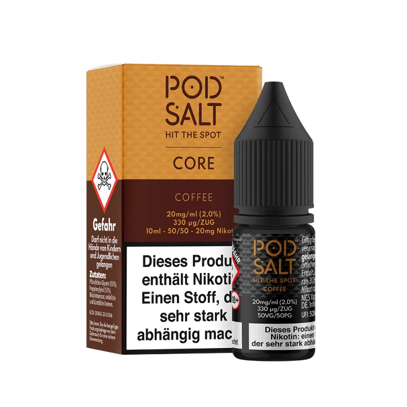 Pod Salt Core - Coffee 10ml Nikotinsalz Liquid