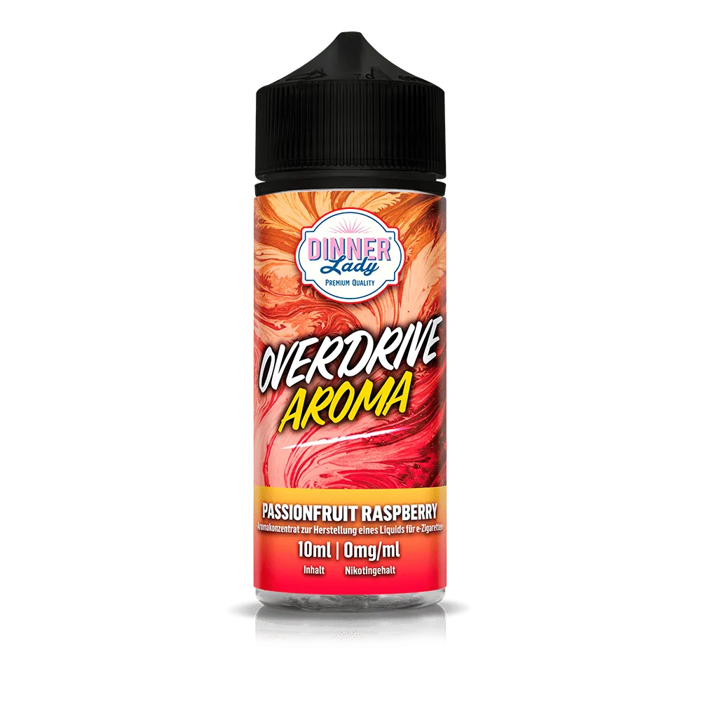 Dinner Lady Overdrive - Passionfruit Raspberry 10ml Aroma Longfill