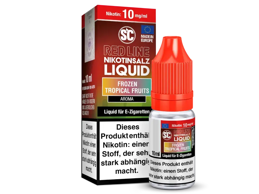 SC Red Line - Frozen Tropical Fruits 10ml Nikotinsalz Liquid