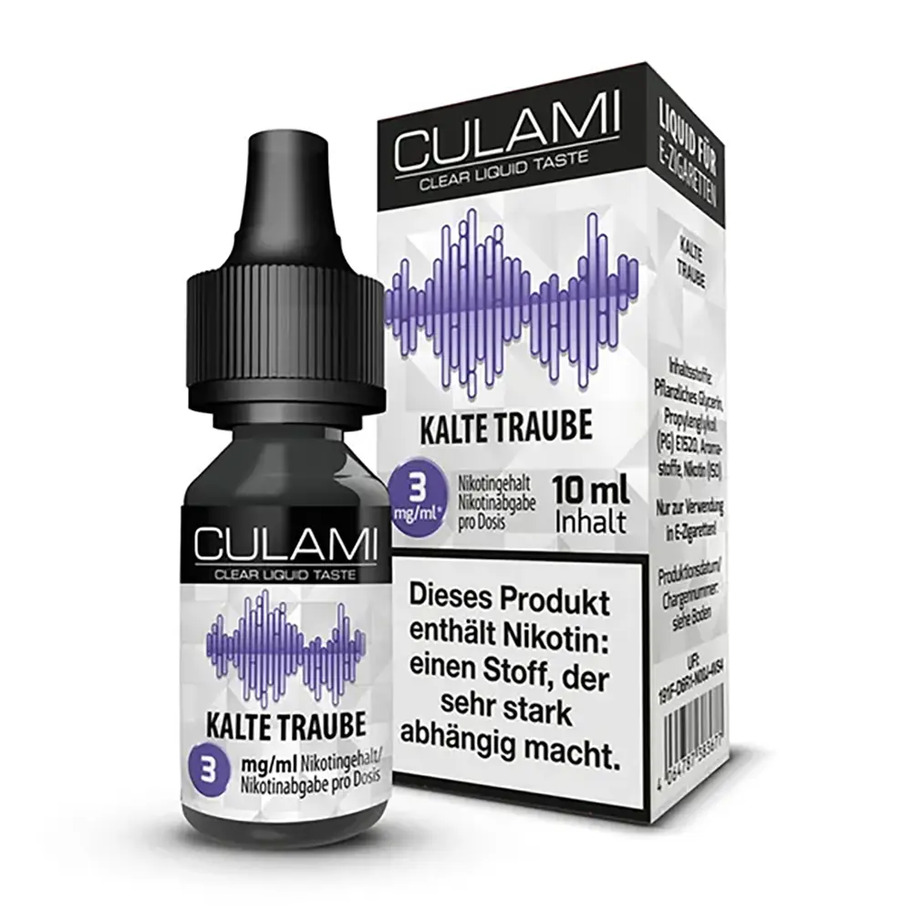 Culami Liquid - Kalte Traube - 3mg Culami Liquid - Kalte Traube - 3mg