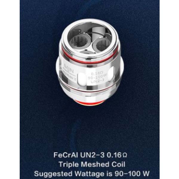 Uwell Valyrian 2 II + 3 (Pro) 0,16 ohm Dreifach Sieb Verdampferkopf Uwell Valyrian 2 II + 3 (Pro) 0,16 ohm Dreifach Sieb Verdampferkopf