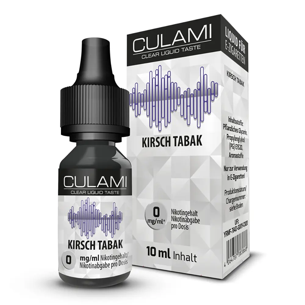 Culami Liquid - Kirsch Tabak - 0mg