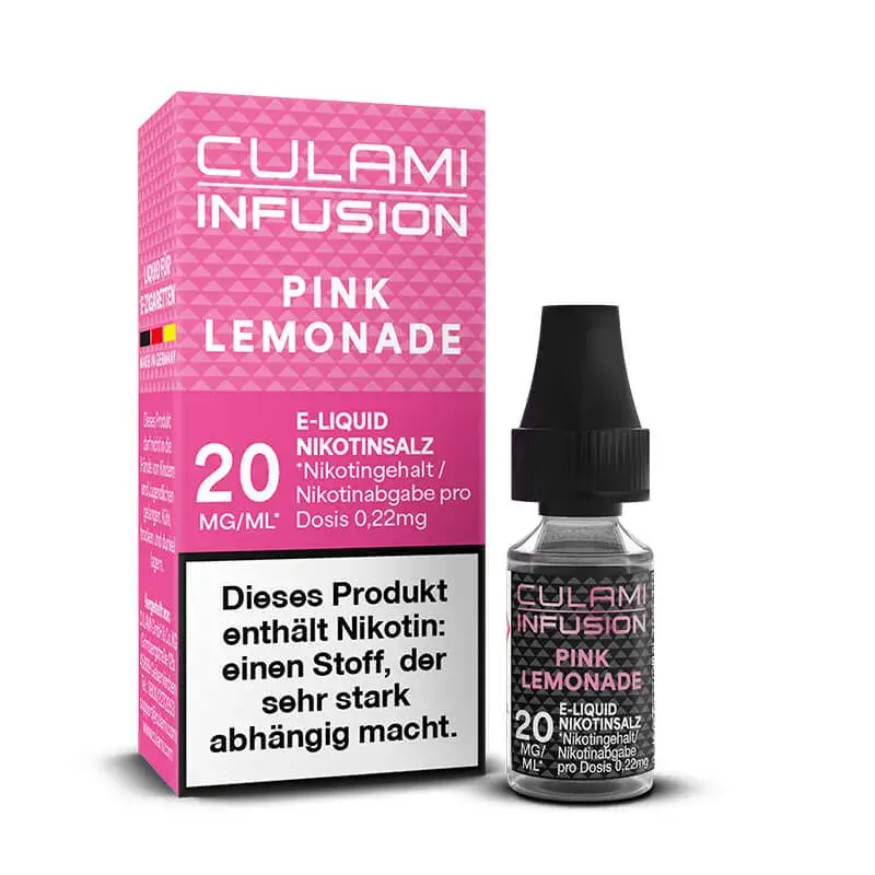 Culami Infusion - Pink Lemonade 10ml Nikotinsalz Liquid